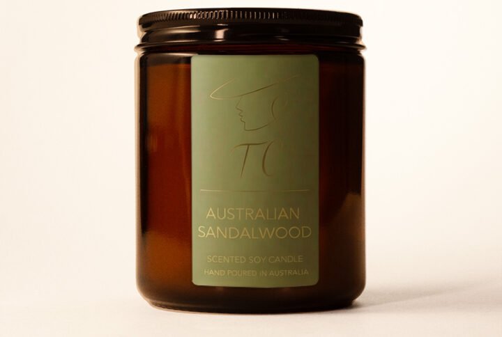 Australian Sandalwood Candles | Luxury Soy Candle