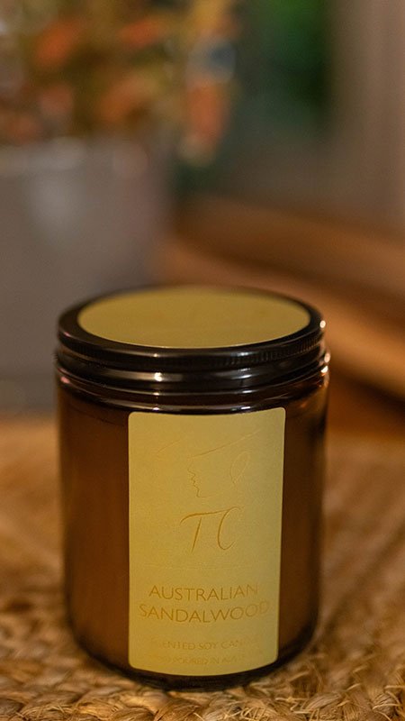 Candles Australian Sandalwood 3 Candles Australian Sandalwood - Image 3