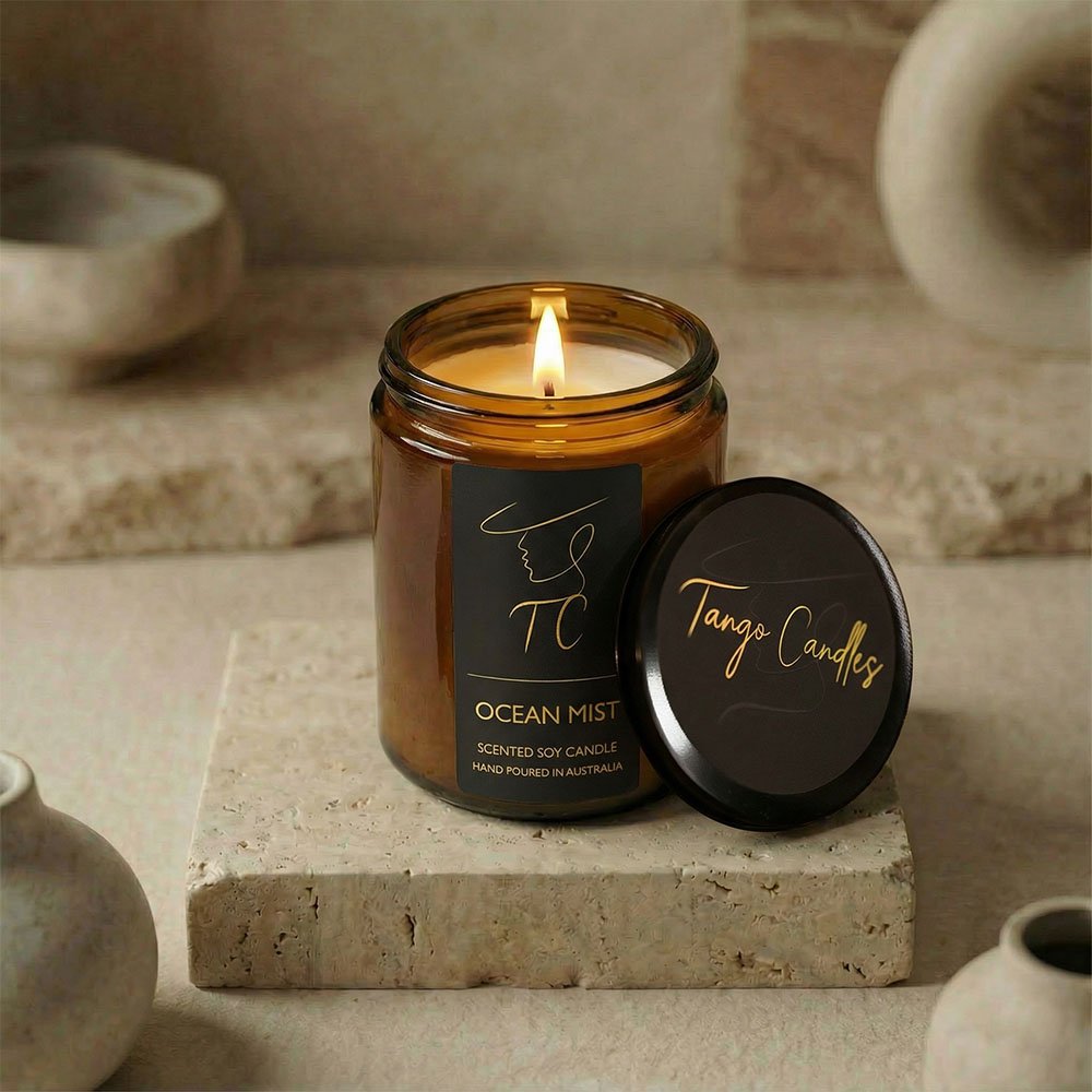 Ocean Mist Candles | Luxury Soy Candles | Clean Fragrance 