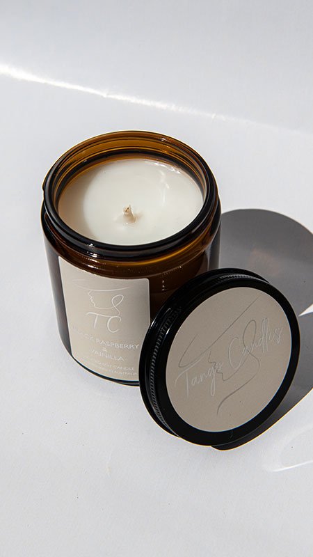 Tango Candles — Hand-Poured Soy Candles in Australia 5 Candles Black Raspberry and Vainilla