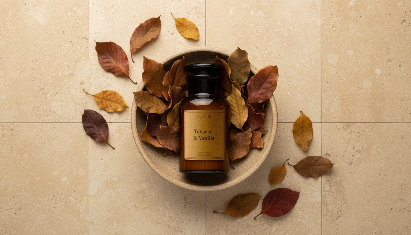 Tobacco and Vanilla Candles | Luxury Australian Made Candles
