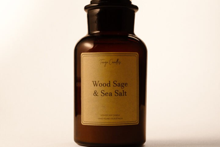 Wood Sage and Sea Salt Candles | Authentic Coastal Scents