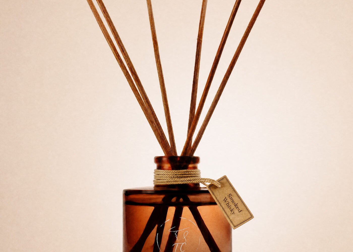 Smoked Whisky Reed Diffuser – Luxury Home Fragrance
