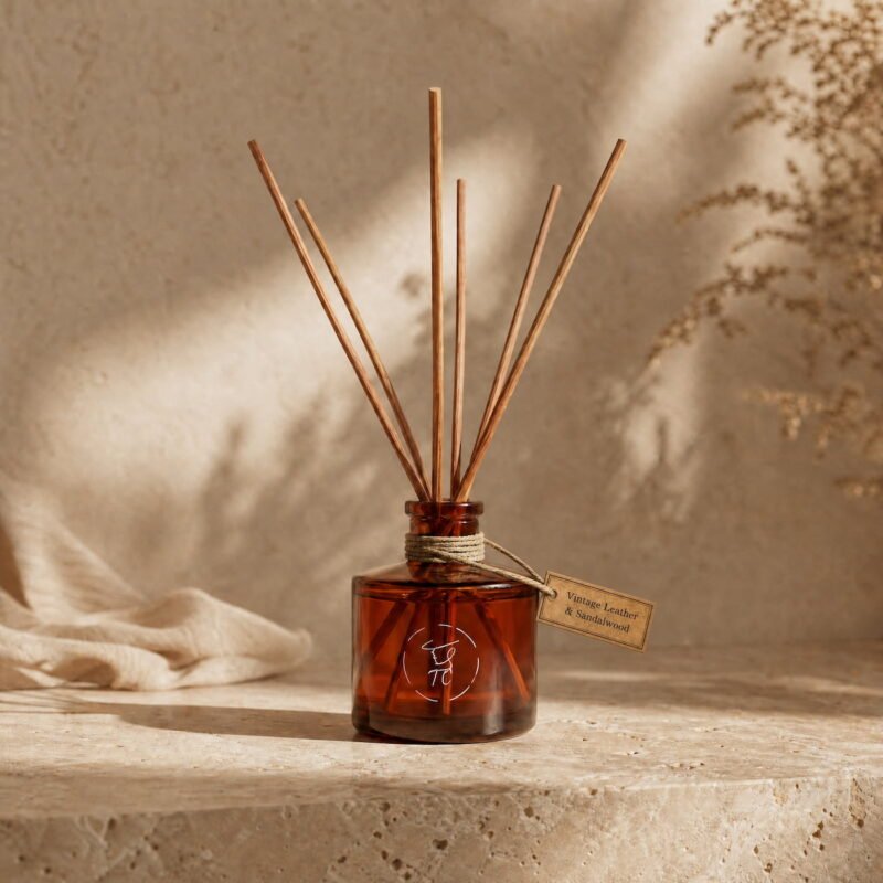 Vintage Leather & Sandalwood Diffuser