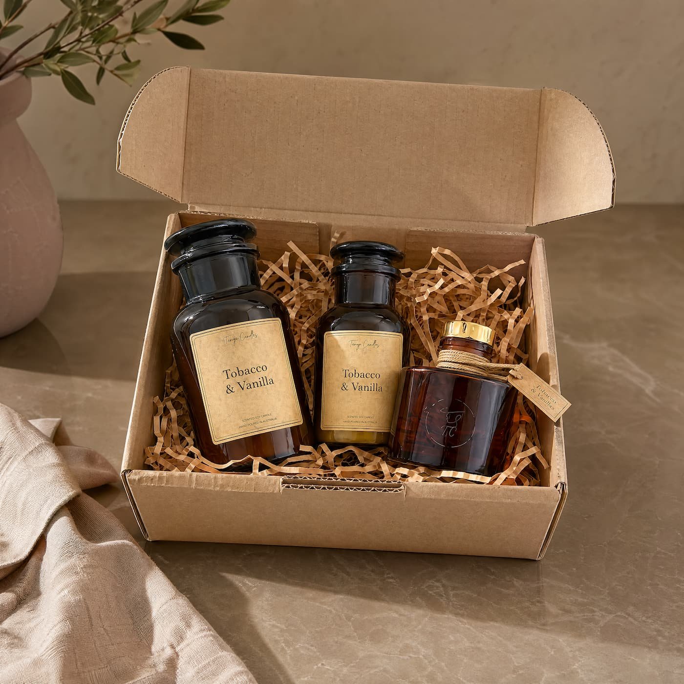 Sophisticated Tobacco & Vanilla Mother’s Day Set