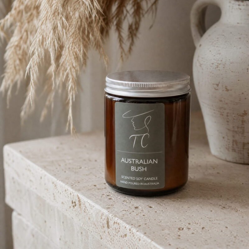 Australian Bush Soy Candle – Hand Poured in Queensland