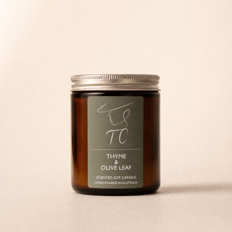 Thyme & Olive Leaf Candles | Clean and Luxury Fragrance
