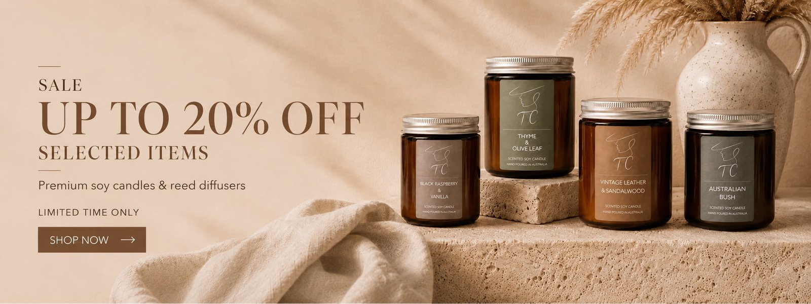 Tango Candles sale – up to 20% off selected items