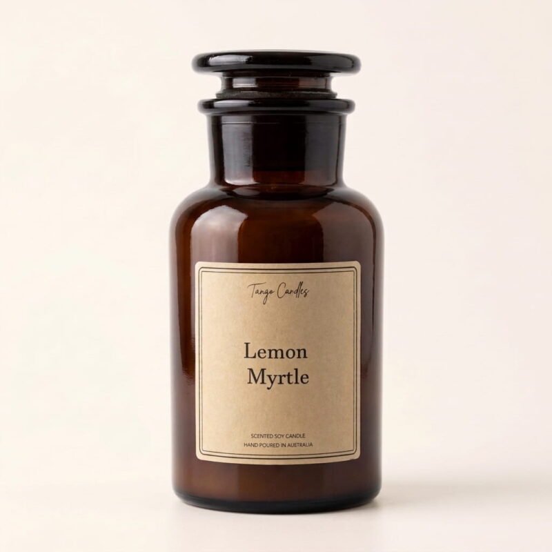 Lemon Myrtle Candles 9 Lemon Myrtle Candles
