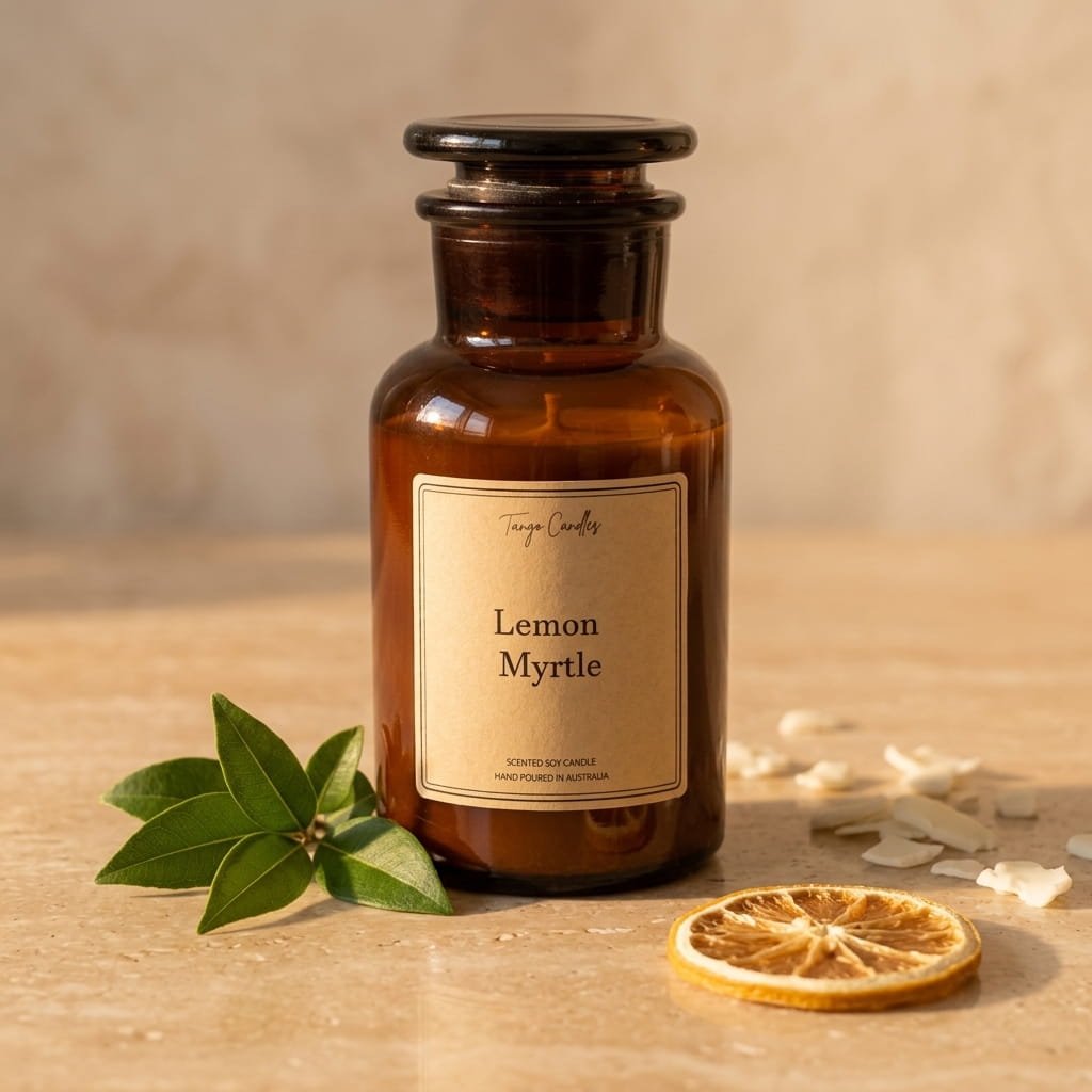 Lemon Myrtle Candles – 3