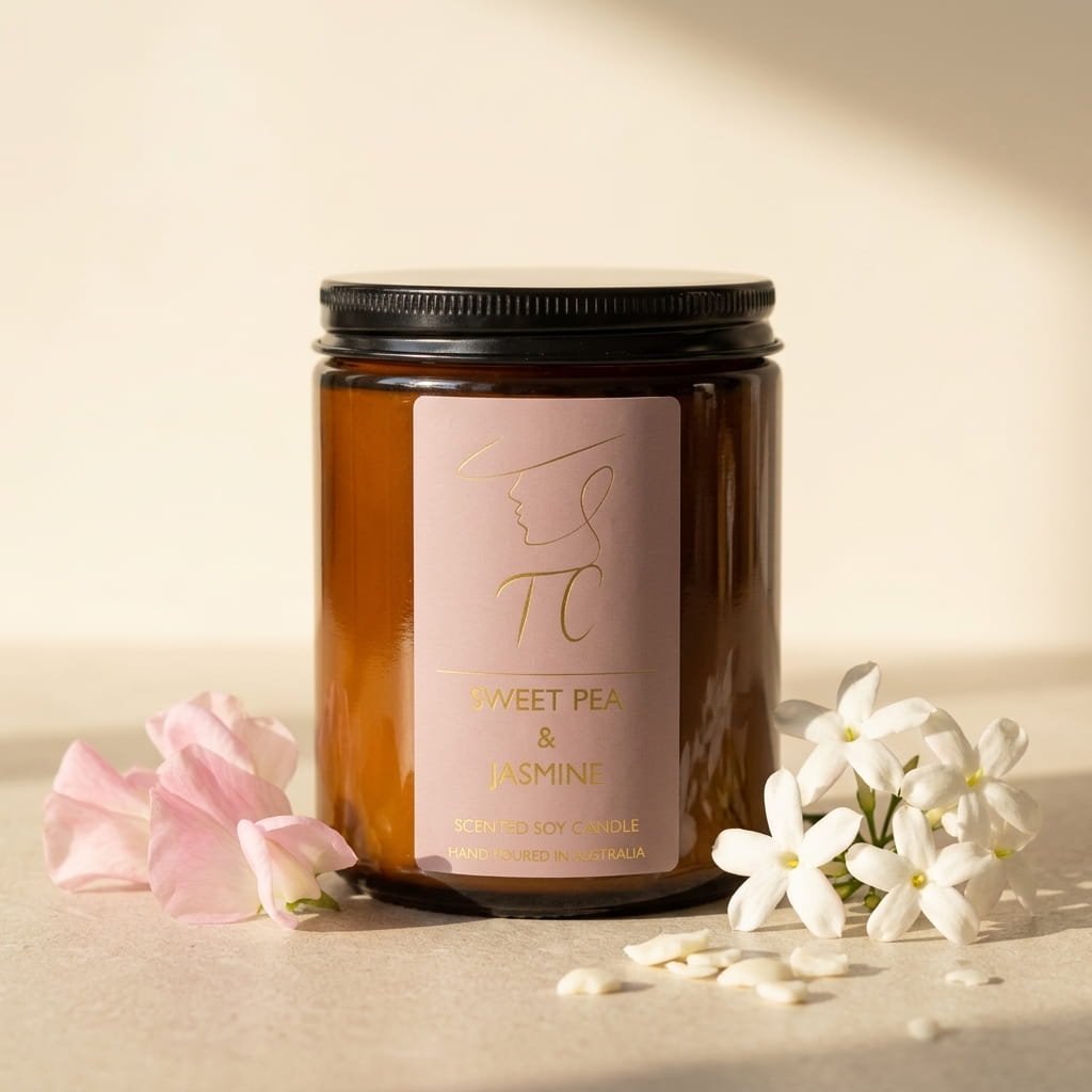 Sweet Pea & Jasmine Candles – 2