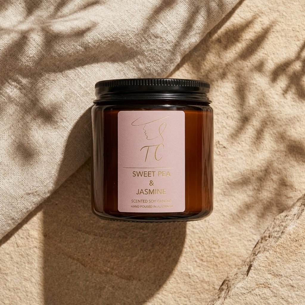 Sweet Pea & Jasmine Candles – 3