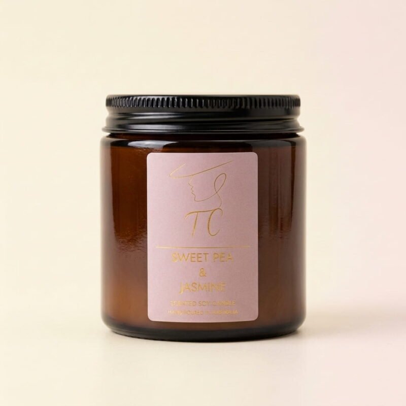 Sweet Pea & Jasmine Candles 1 Sweet Pea & Jasmine Candles